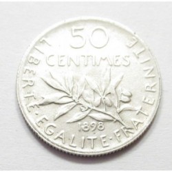 50 centimes 1898