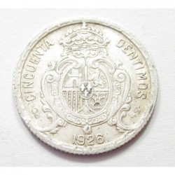 50 centimos 1926