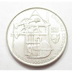 100 korun 1987 - Mining Academy in Banská tiavnica