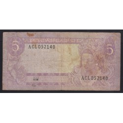 5  rupiah 1960