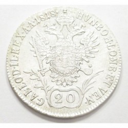Franc II 20 kreuzer 1818 A