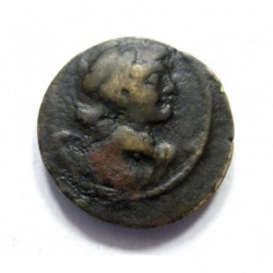 AE18 B.C. 138-129 Isis - Eros - Syria - Seleucid