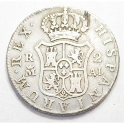 2 reales 1808 MAI