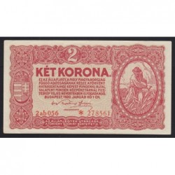 2 korona 1920 - Csillagos