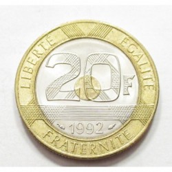 20 francs 1992