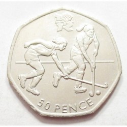50 pence 2011 - London Olympics Games - Hockey