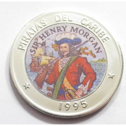 1 peso 1995 - Pirates of the Caribbean - Sir Henry Morgan