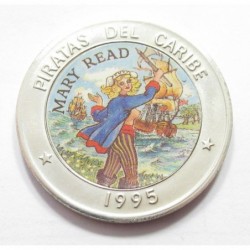 1 peso 1995 - Pirates of the Caribbean - Mary Read