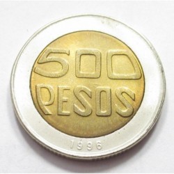 500 pesos 1996