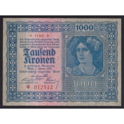 1000 kronen 1922