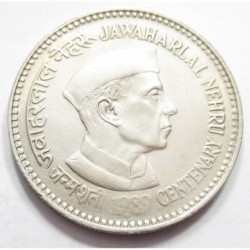5 rupees 1989 - Jawaharlal Nehru