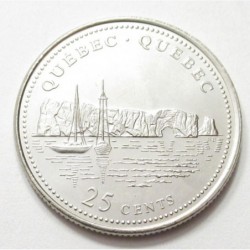 25 cents 1992 - Quebec