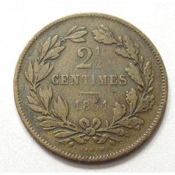 2 1/2 centimes 1854
