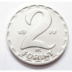 2 forint 1977 - Nickel plated