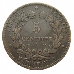 5 centimes 1872 A