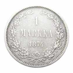 1 markka 1874