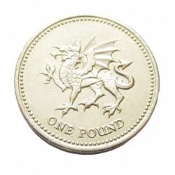 1 pound 2000 - Walisischer Drache