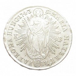 Mária Terézia 1 tallér 1743 KB