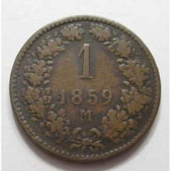 1 kreuzer 1859 M