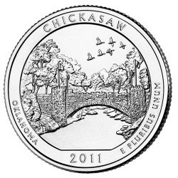 quarter dollar 2011 P - Chickasaw