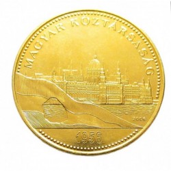 50 forint 2006 - 1956 Revolution - vergoldet