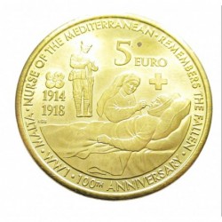 5 euro 2014 - Az első világháború kitörésére