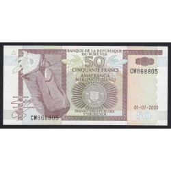 50 francs 2003