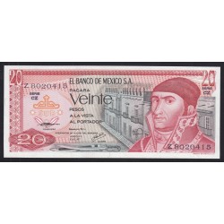 20 pesos 1977 - REPLACEMENT