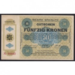 50 kronen 1919 - Graslitz