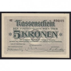 5 kronen 1918 - Bécs