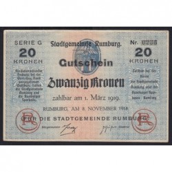 20 kronen 1918 - Rumburg