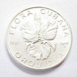 5 pesos 1981 - Orchid