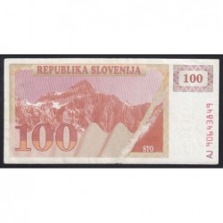 100 tolarjev 1990