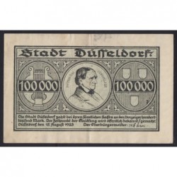 100.000 mark 1923 - Düsseldorf -1 széria