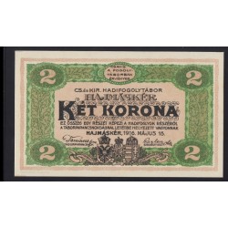 2 kronen/korona 1916 - Hajmáskér