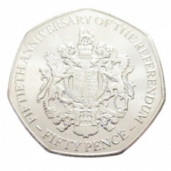 50 pence 2017 - Referendum of 1967