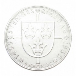 5 kronor 1935 - 500 years Riksdag