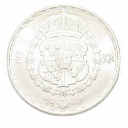 2 kronor 1947 TS