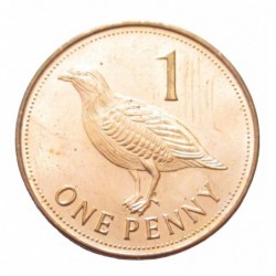 1 penny 2013 - Barbary partridge