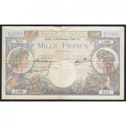 1000 francs 1940