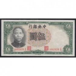 5 yuan 1936
