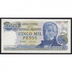 5000 pesos 1982
