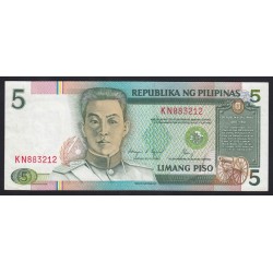 5 pesos 1992