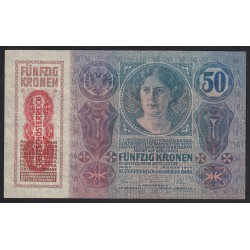 50 kronen/korona 1919