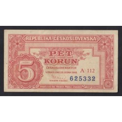 5 korun 1949