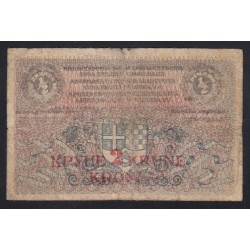 1/2 dinara/2 krune 1919