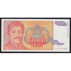 50000 dinara 1994