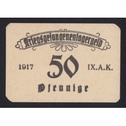 50 pfennige 1917 - Kriegsgefangenenlager Altona