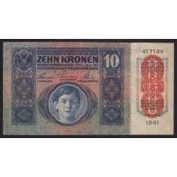 10 kronen/korona 1919