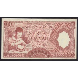 1000 rupiah 1958